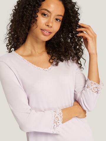 Chemise de nuit ' Moments ' Hanro en rose