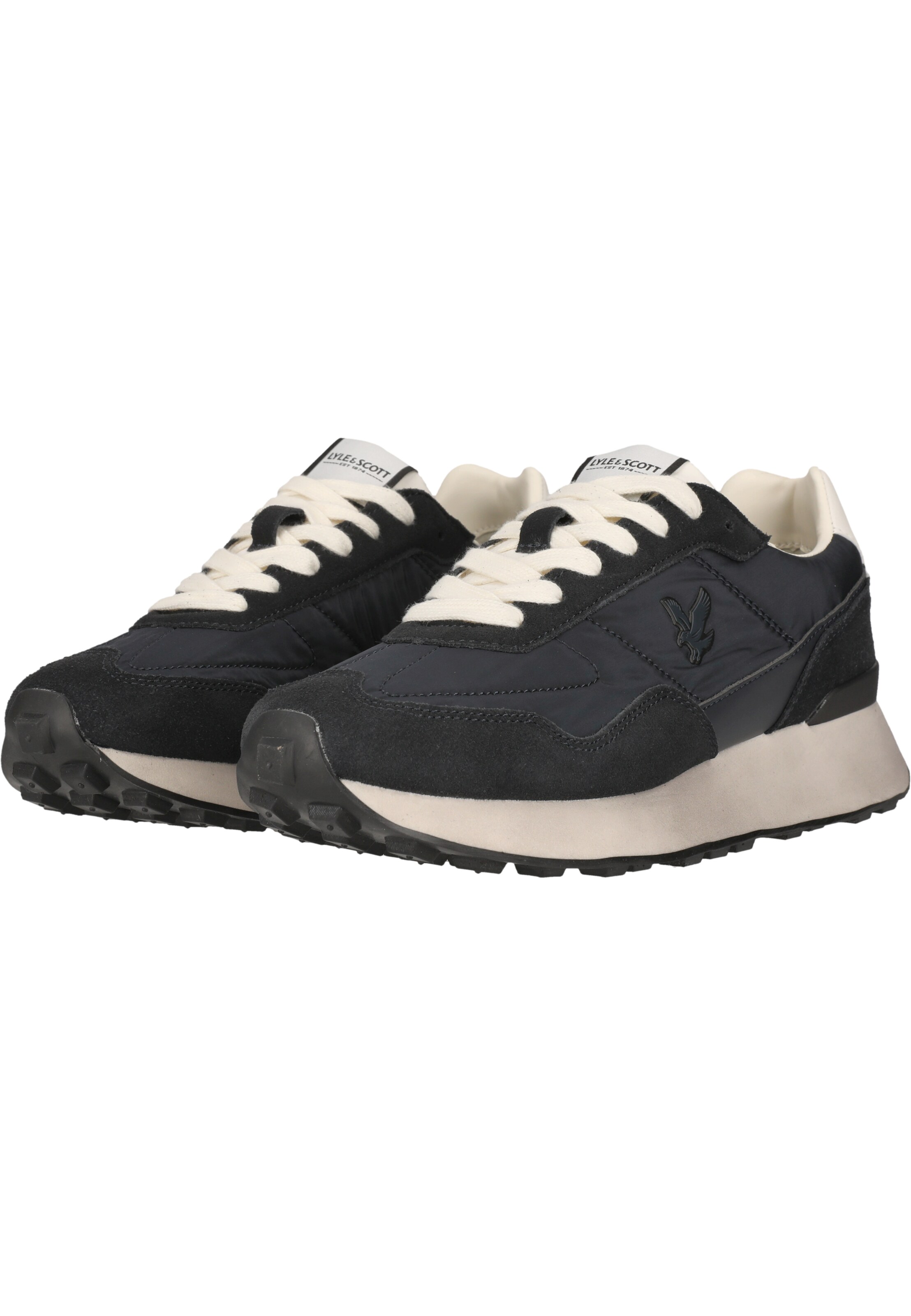 Lyle & Scott Platform trainers 'Noah' in Blue