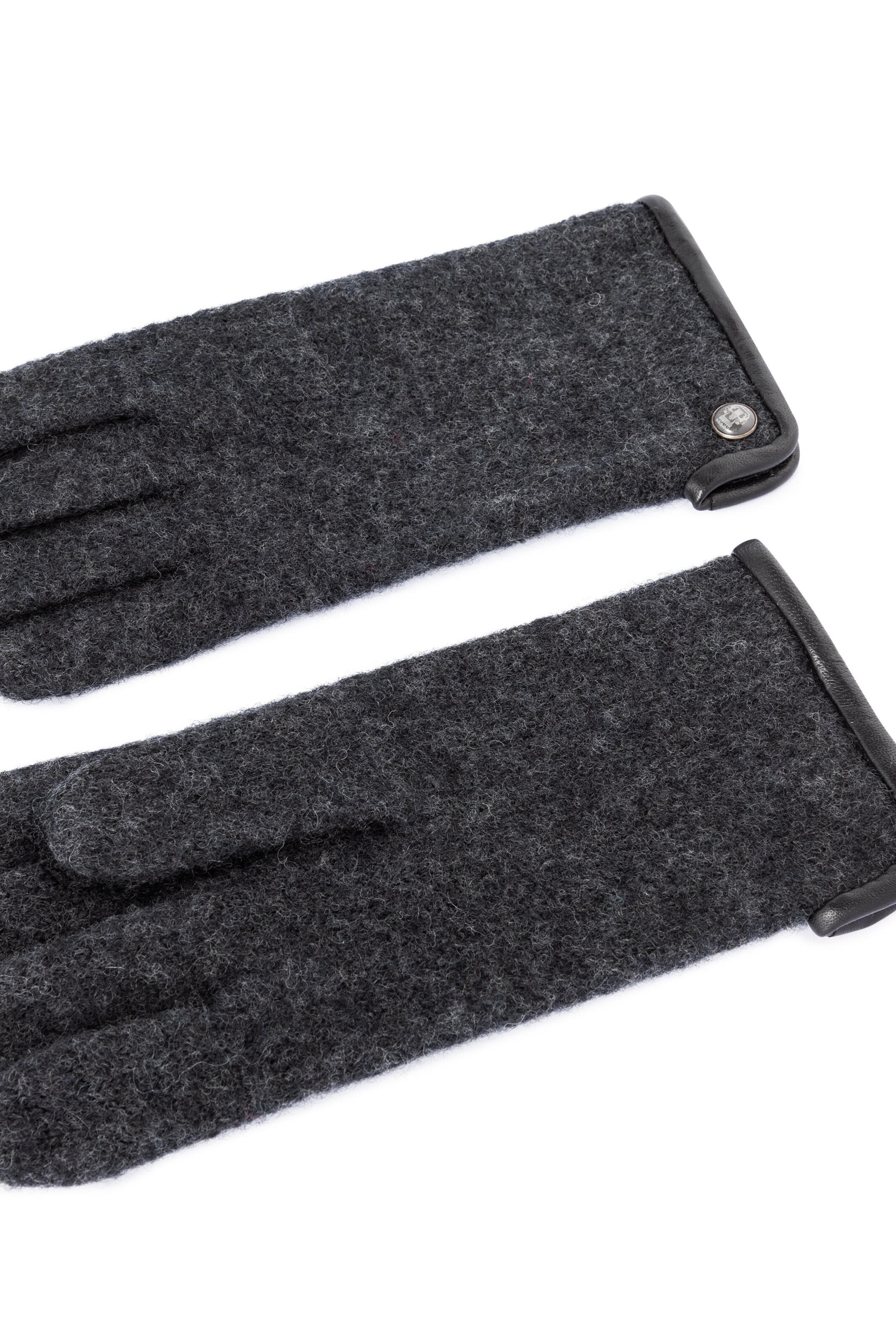 Roeckl Kesztyű 'FELTED WOOL' - szürke