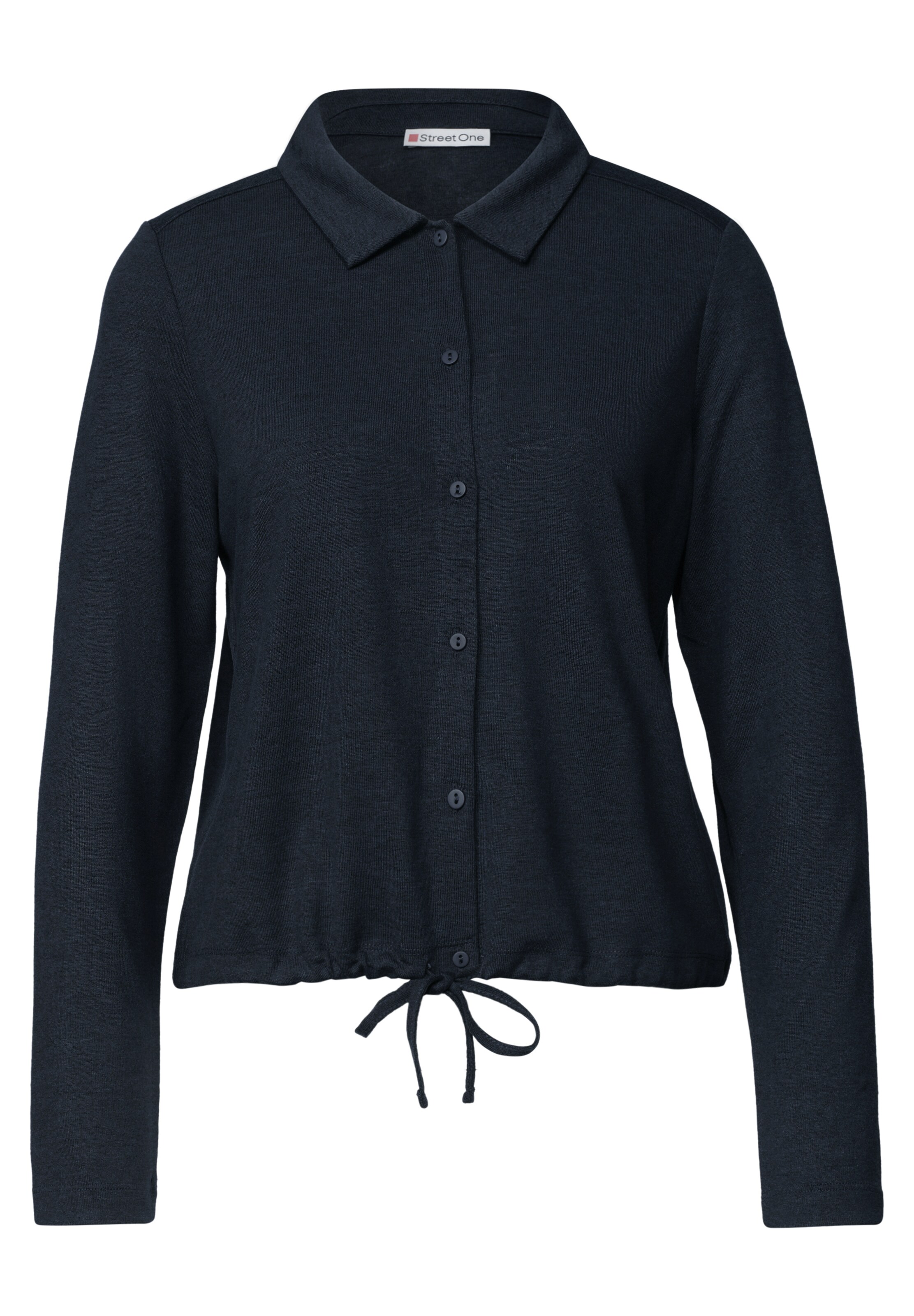 STREET ONE Strickjacke in Blau: Vorderseite