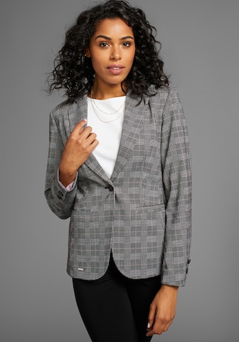 LAURA SCOTT Blazer in Grey: front