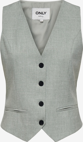 ONLY Anzugweste 'ONLLINDA' in Grün: Vorderseite