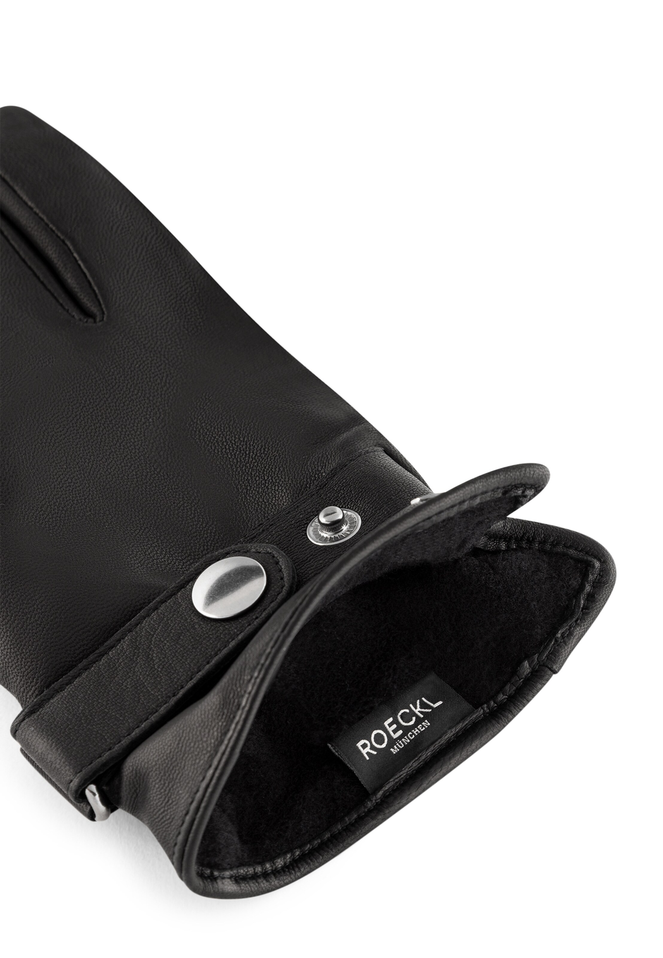 Roeckl Full finger gloves ' KENTUCKY ' in Black