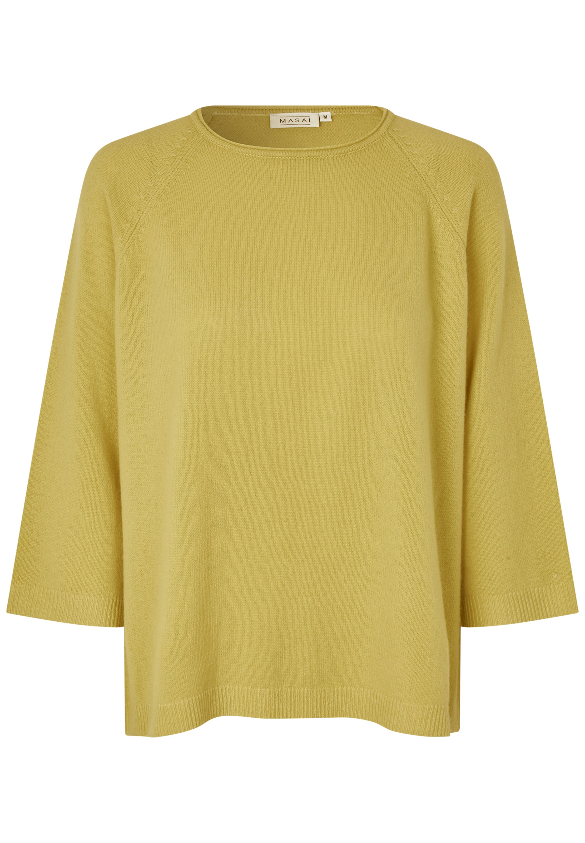 Pull-over Masai en vert : devant