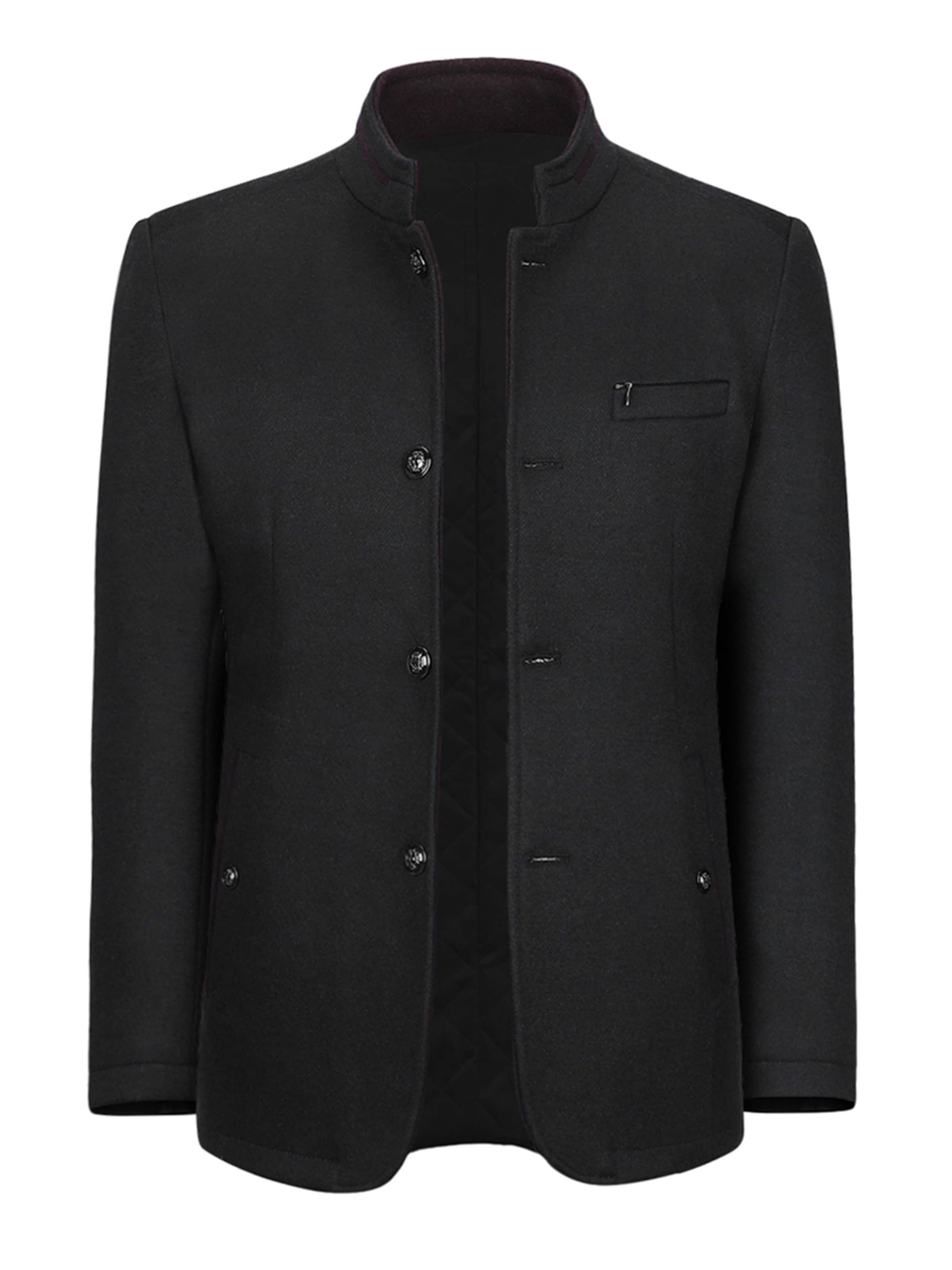 Youthup Winter Coat in Black