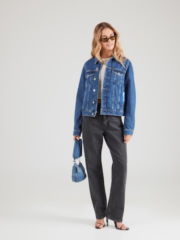 KARL LAGERFELD JEANS Φθινοπωρινό και ανοιξιάτικο μπουφάν σε μπλε