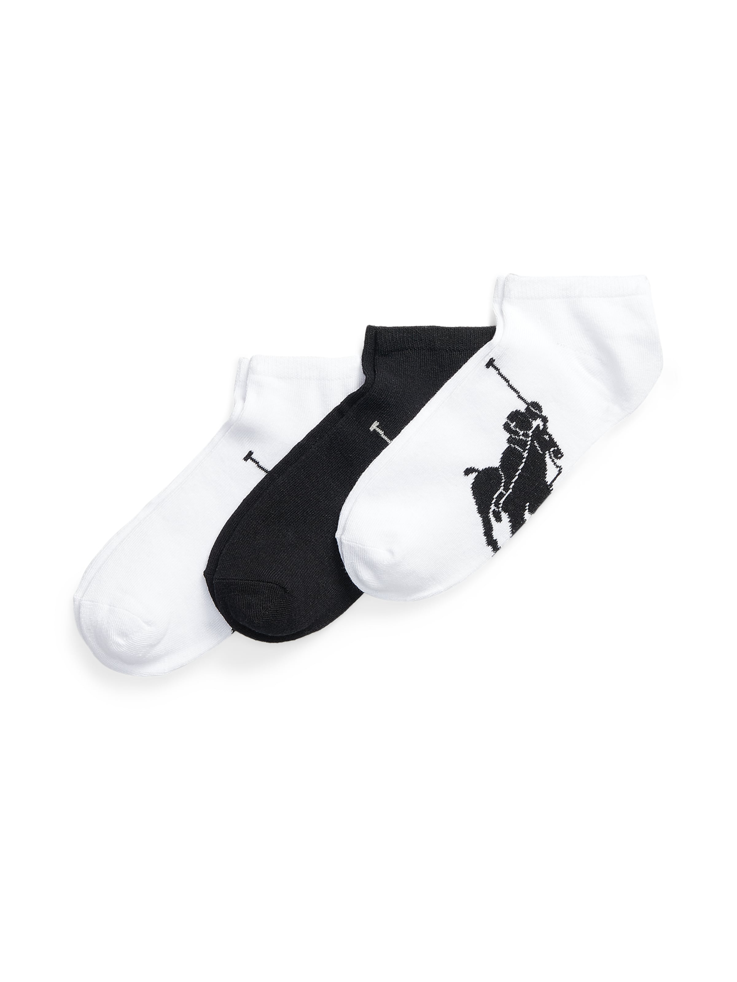Chaussettes Polo Ralph Lauren en noir : devant