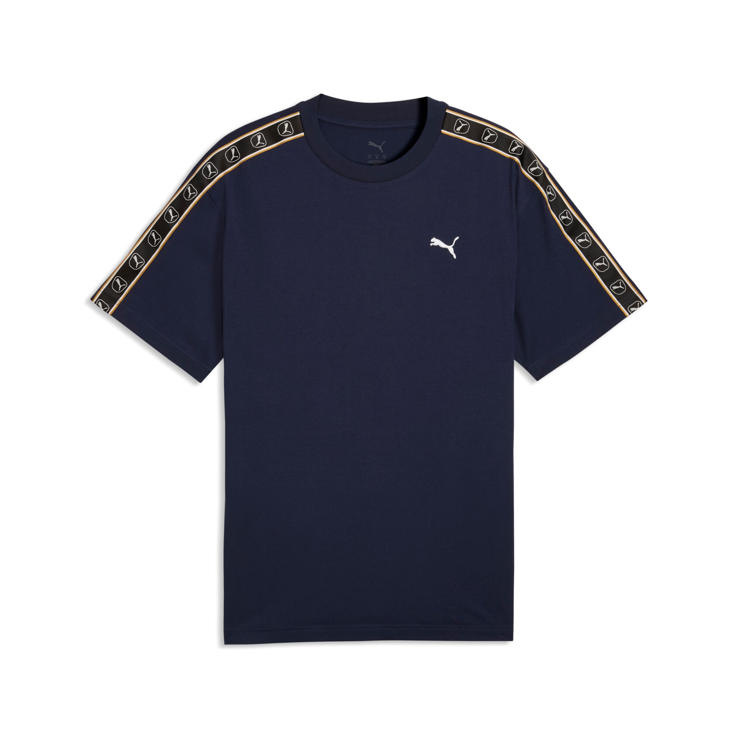 T-Shirt 'Essentials Elevated' PUMA en bleu : devant