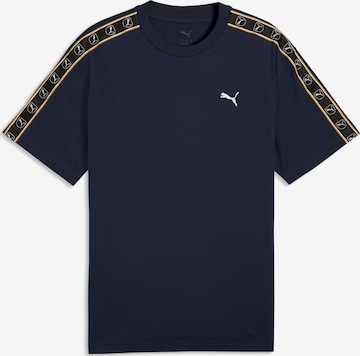 T-Shirt 'Essentials Elevated' PUMA en bleu : devant