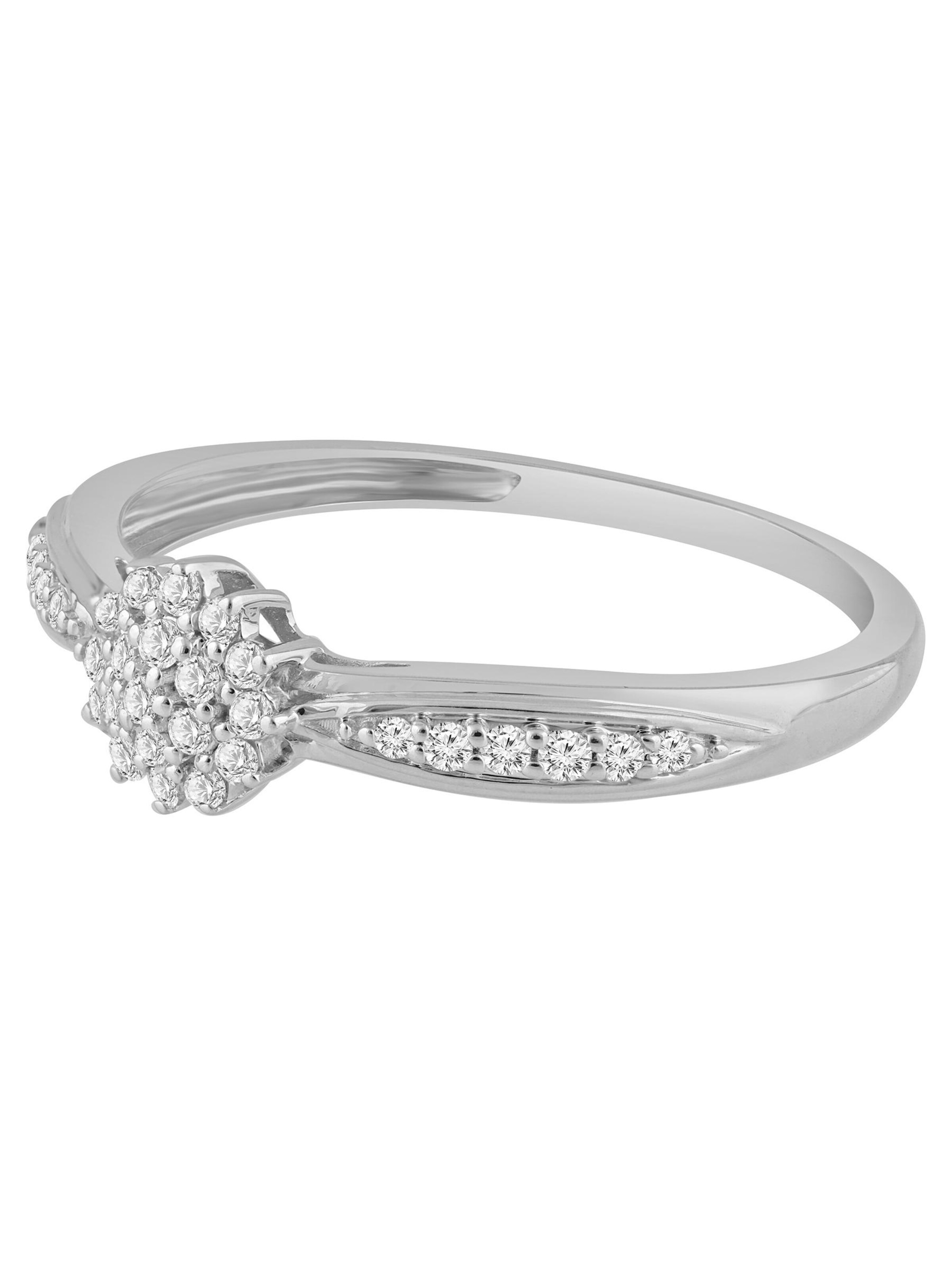 Diamant Exquis Ring in Silver
