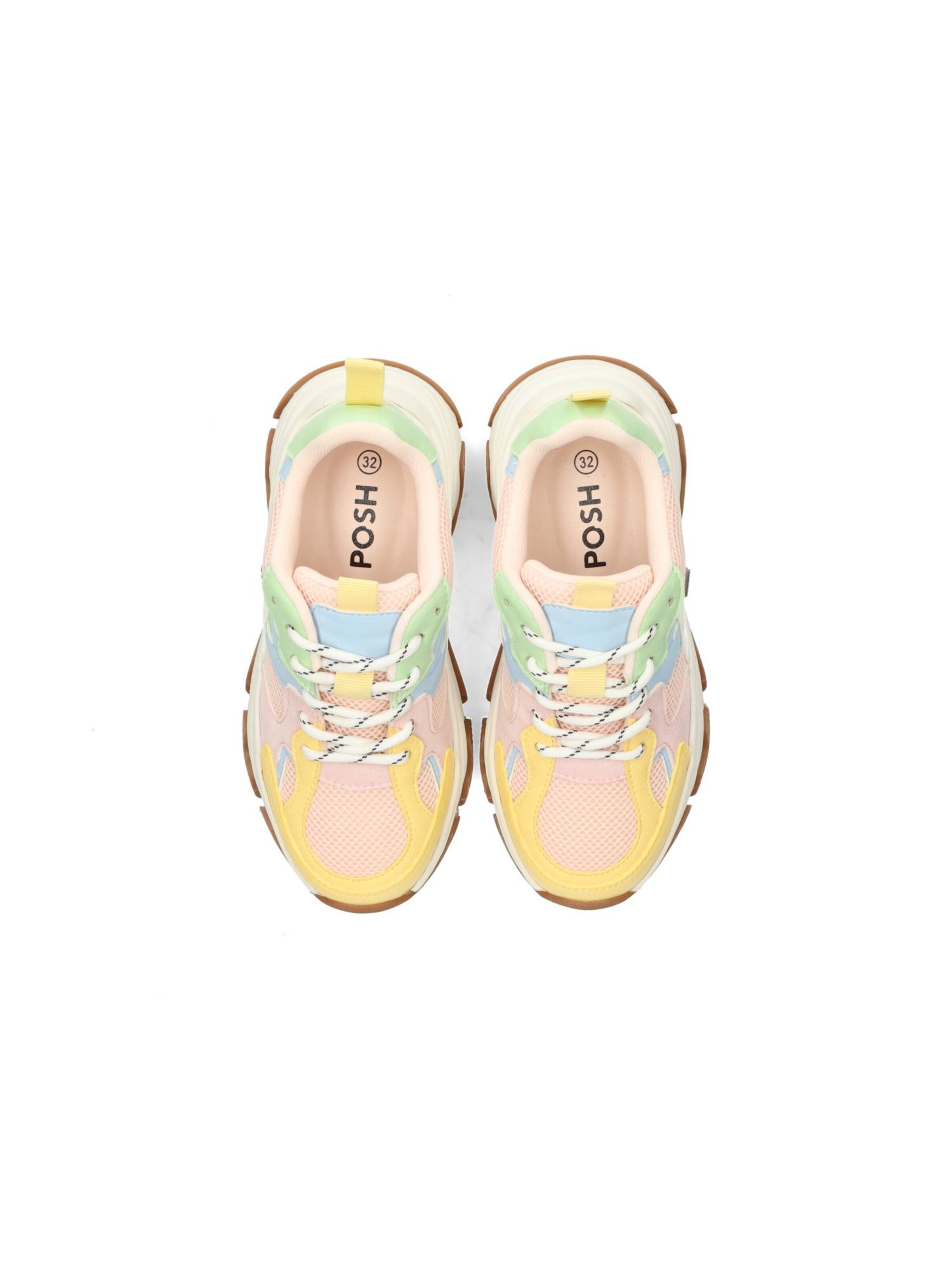 Baskets 'GIGI' POSH by Poelman en mélange de couleurs