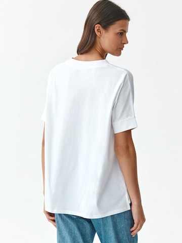 TATUUM Тениска 'LIKE 8' в бяло