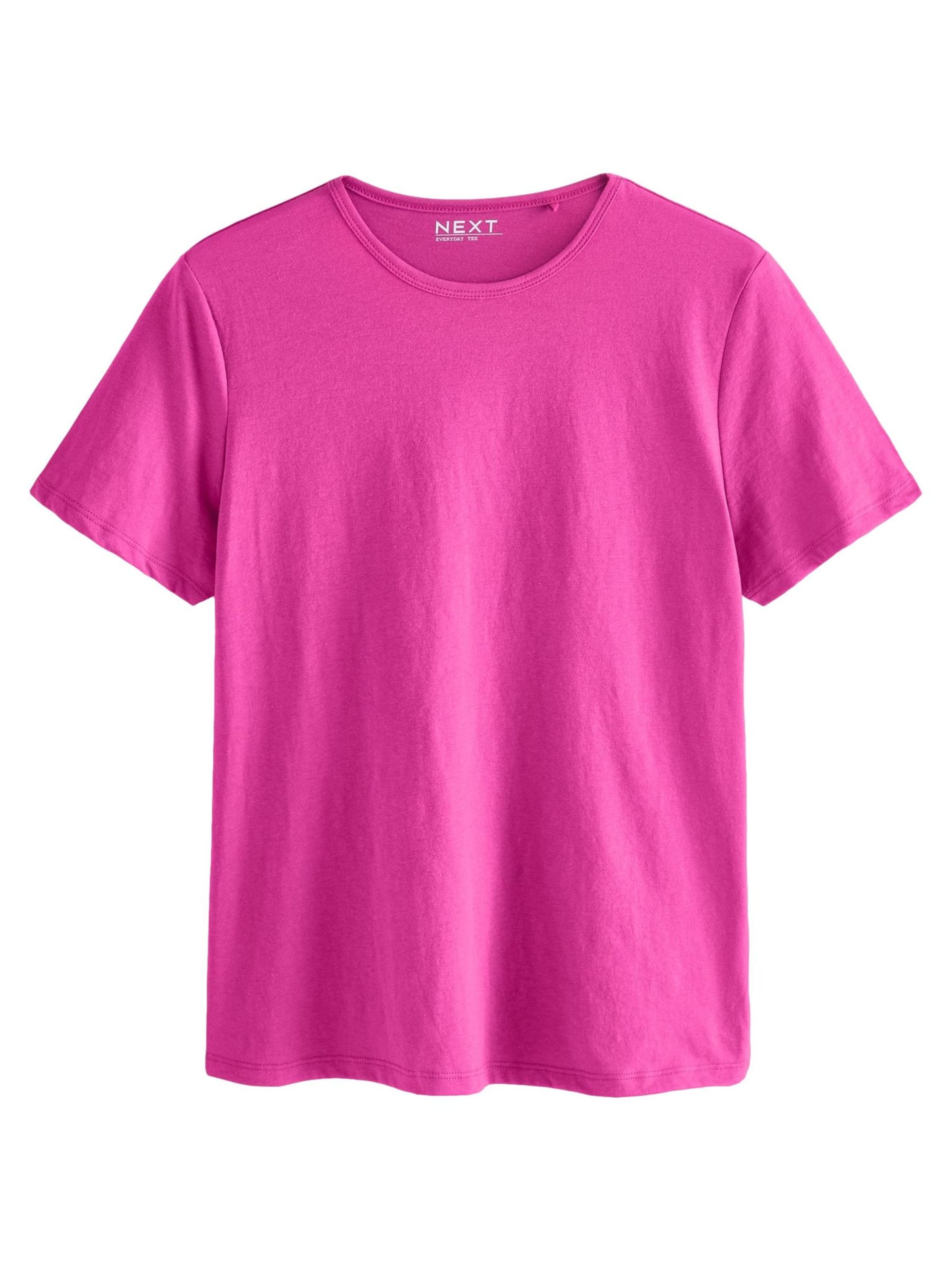 Next Футболка в Ярко-розовый: спереди