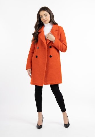 Manteau mi-saison faina en orange