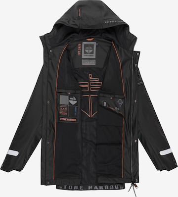 STONE HARBOUR Weatherproof jacket 'Tamio' in Black