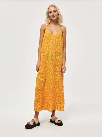 DESIRES Summer Dress 'Jola' in Yellow: front