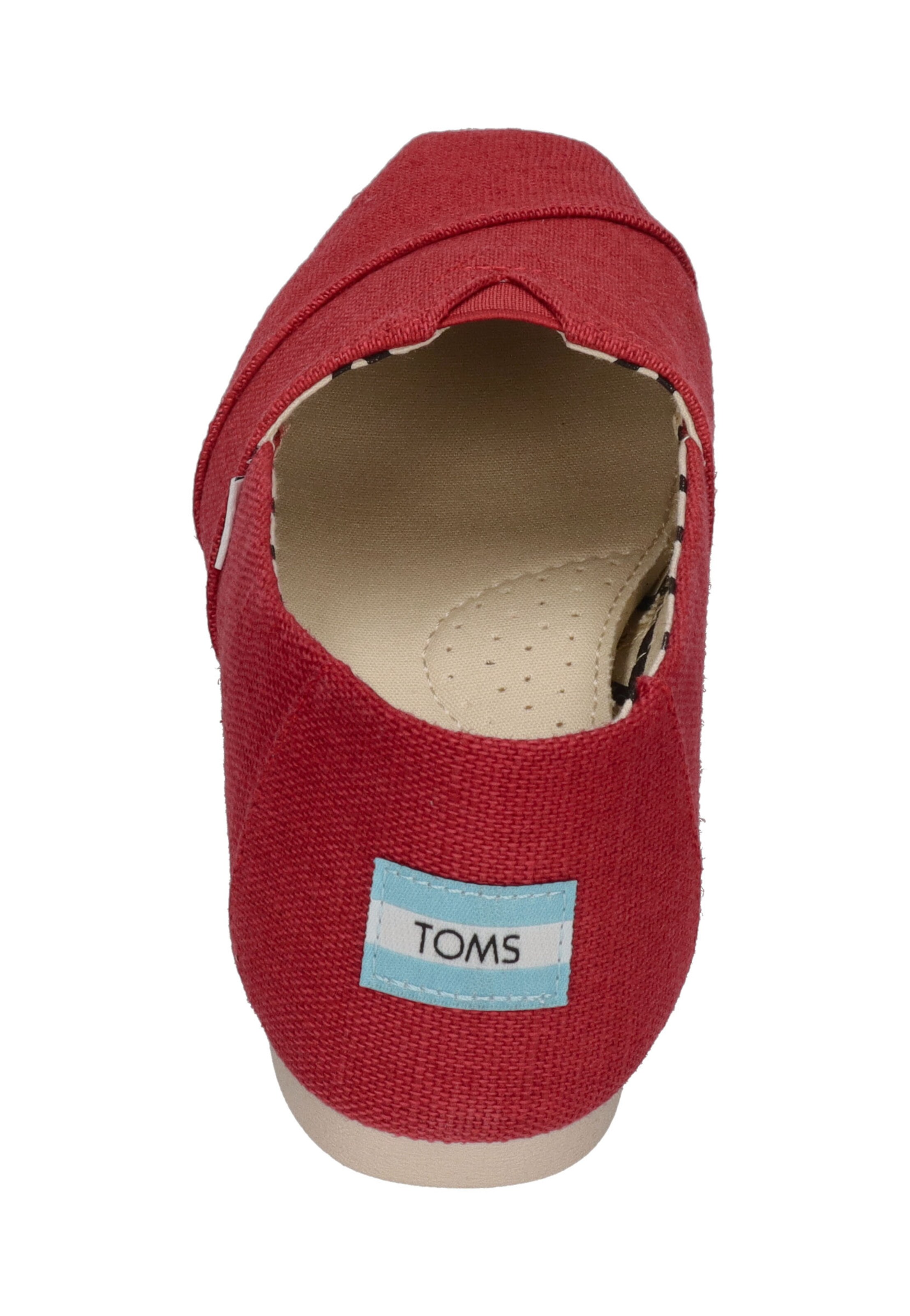 TOMS Pantofle 'ALPARGATA' w kolorze czerwony
