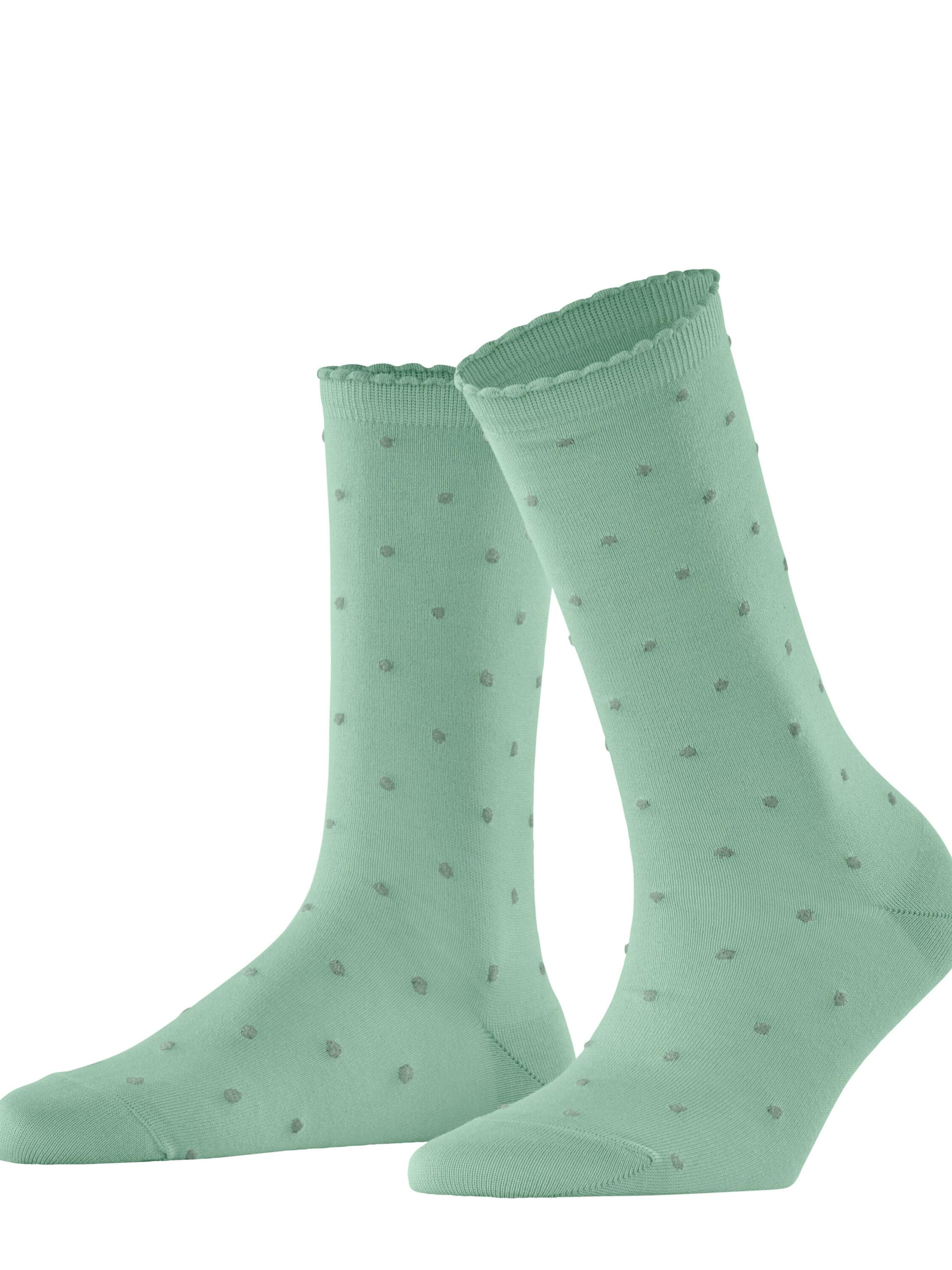 FALKE Socken 'Spike'‌‌‌ in Grün: Vorderseite