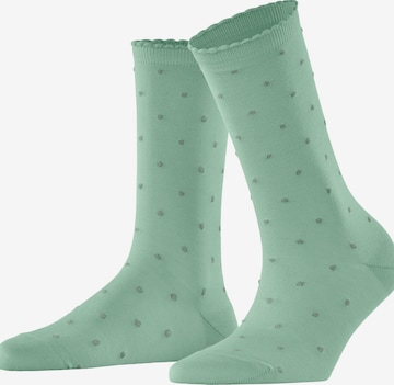 FALKE Socken 'Spike' in Grün: Vorderseite