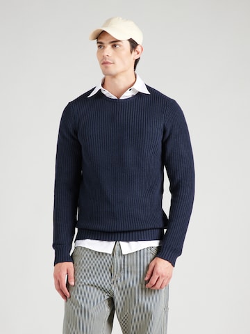 BLEND Sweater 'BHDENO' in Blue: front