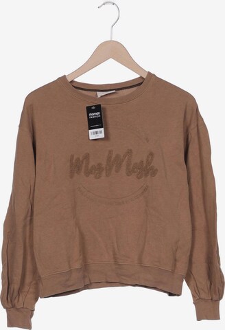 MOS MOSH Sweatshirt & Zip-Up Hoodie in S in Brown: front