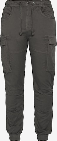 Schott NYC Cargo Pants in Grey: front