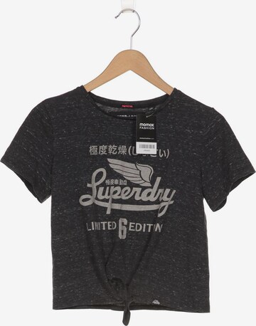 Superdry T-Shirt S in Schwarz: predná strana
