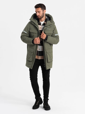 Ombre Winter jacket 'OM-Jalj-0169' in Green