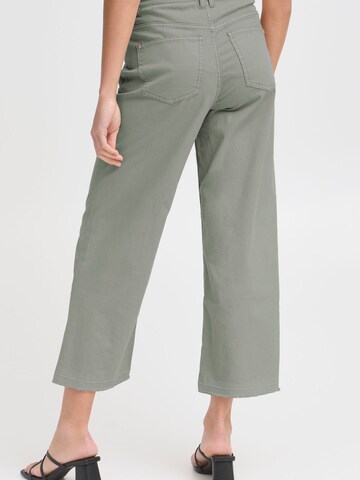 Wide leg Jeans di Fransa in verde