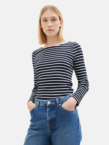 TOM TAILOR Shirt in Blau: Vorderseite