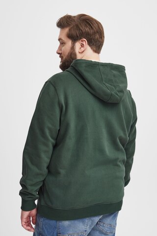 Blend Big Zip-Up Hoodie in Green