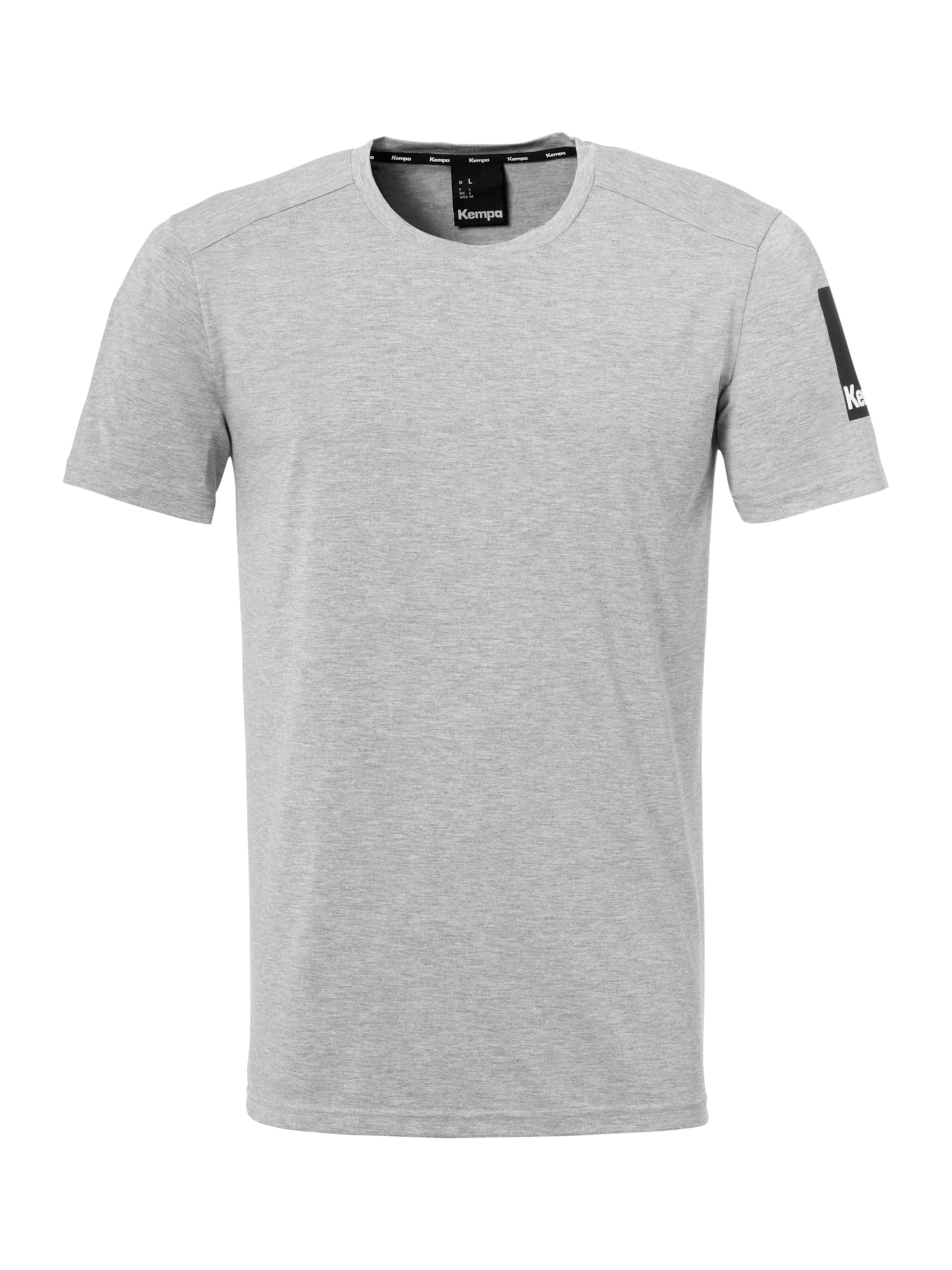 KEMPA Funktionsshirt in Grau: Vorderseite