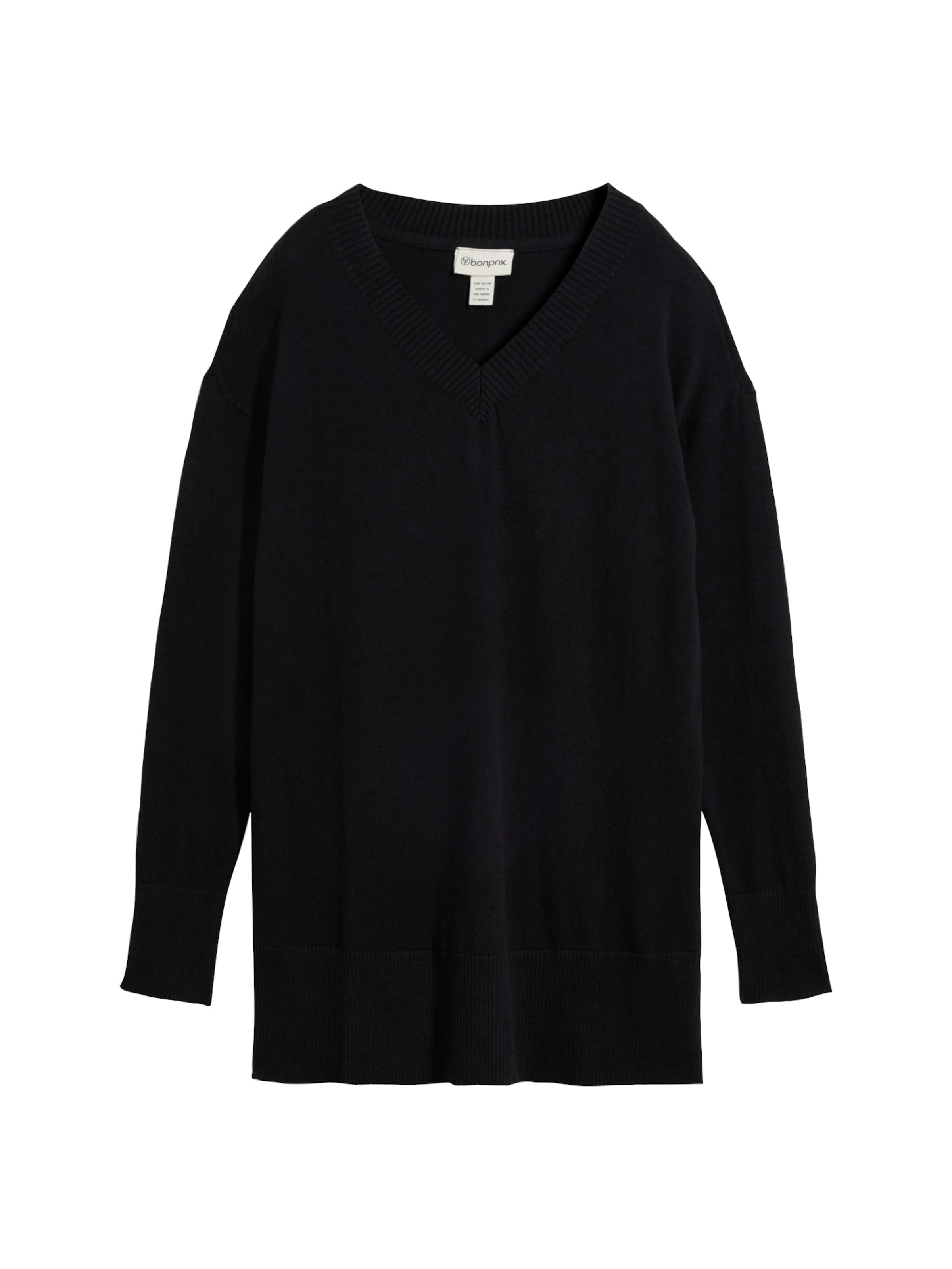 Pull-over bonprix en noir : devant
