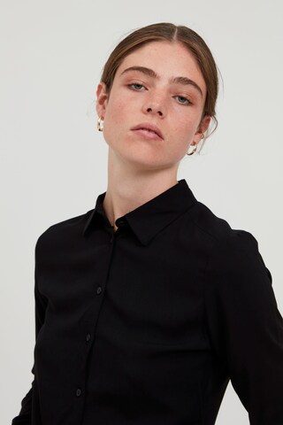 ICHI Shirt dress 'MAIN' in Black