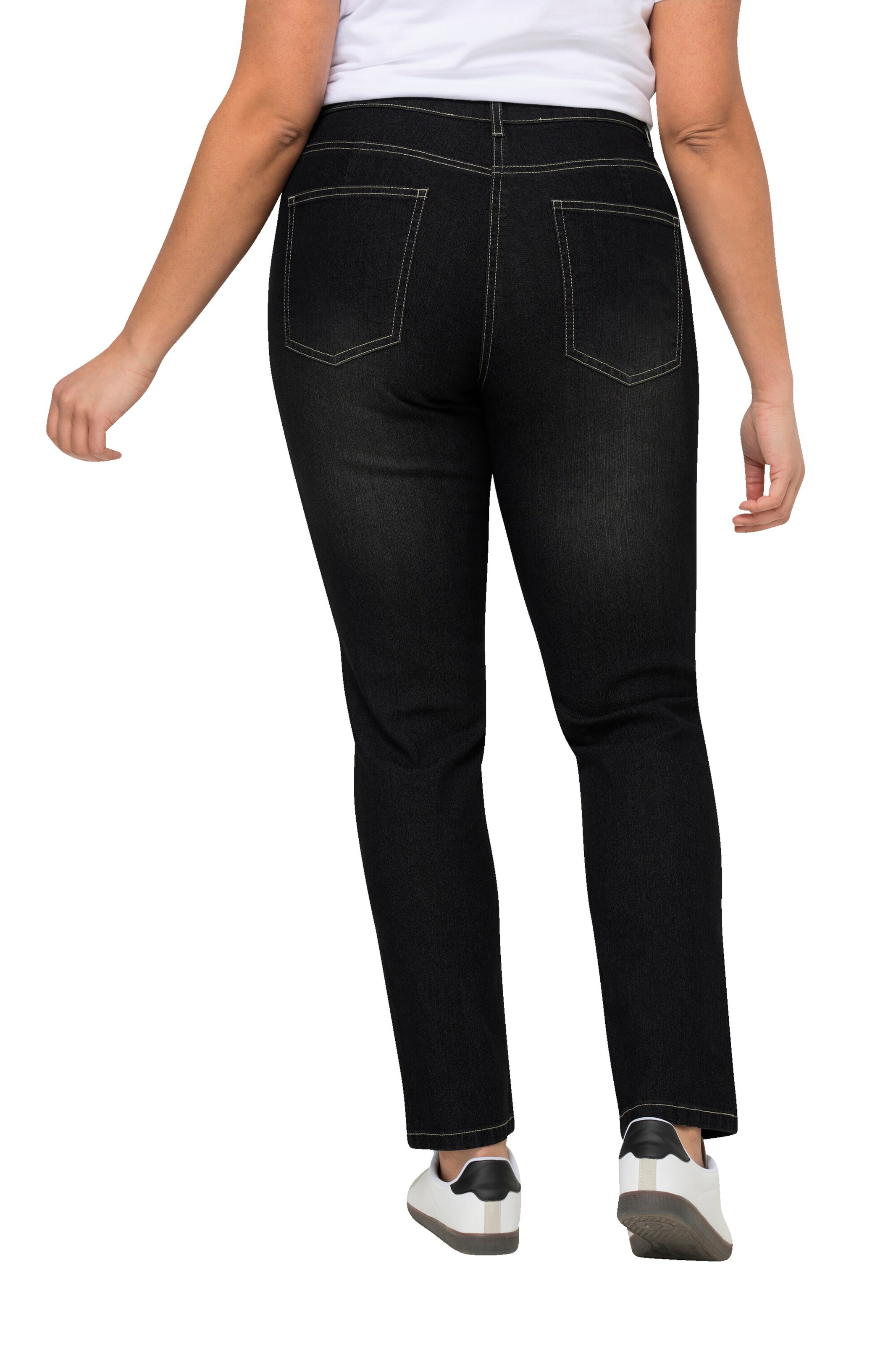 Angel of Style Slimfit Jeans in Zwart