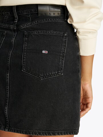 Gonna di Tommy Jeans in nero