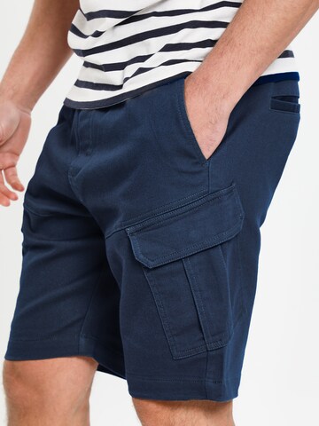 Threadbare Regular Cargo Pants in Blue