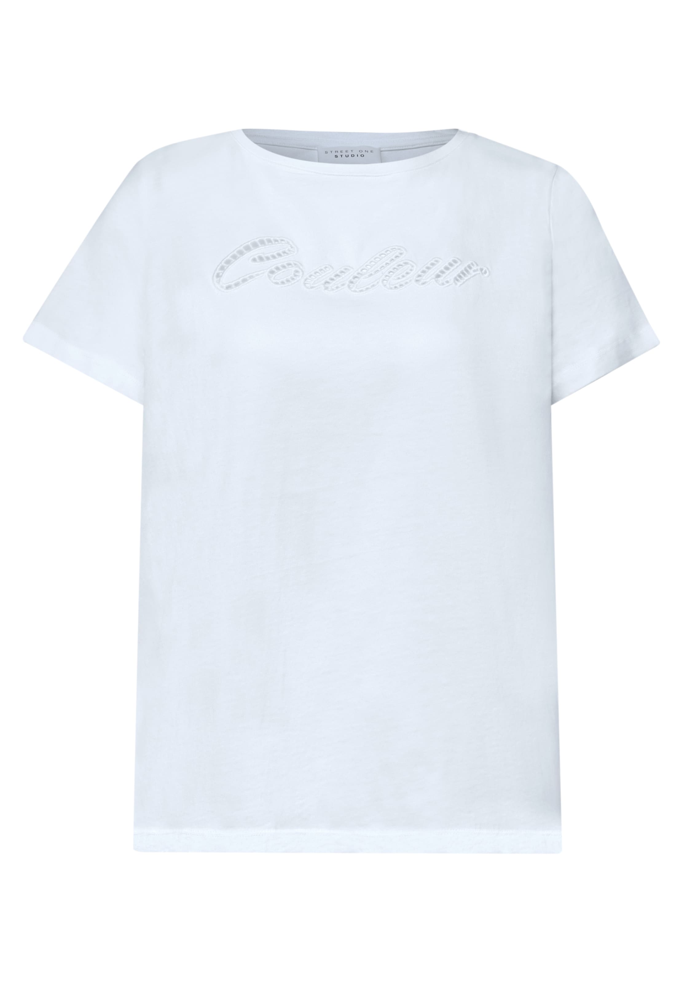 Street One Studio T-Shirt in Weiß: Vorderseite