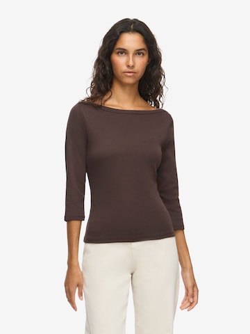 Noisy may Shirt 'NMStormi' in Brown: front