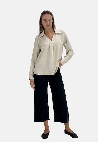Elara Blouse in Beige
