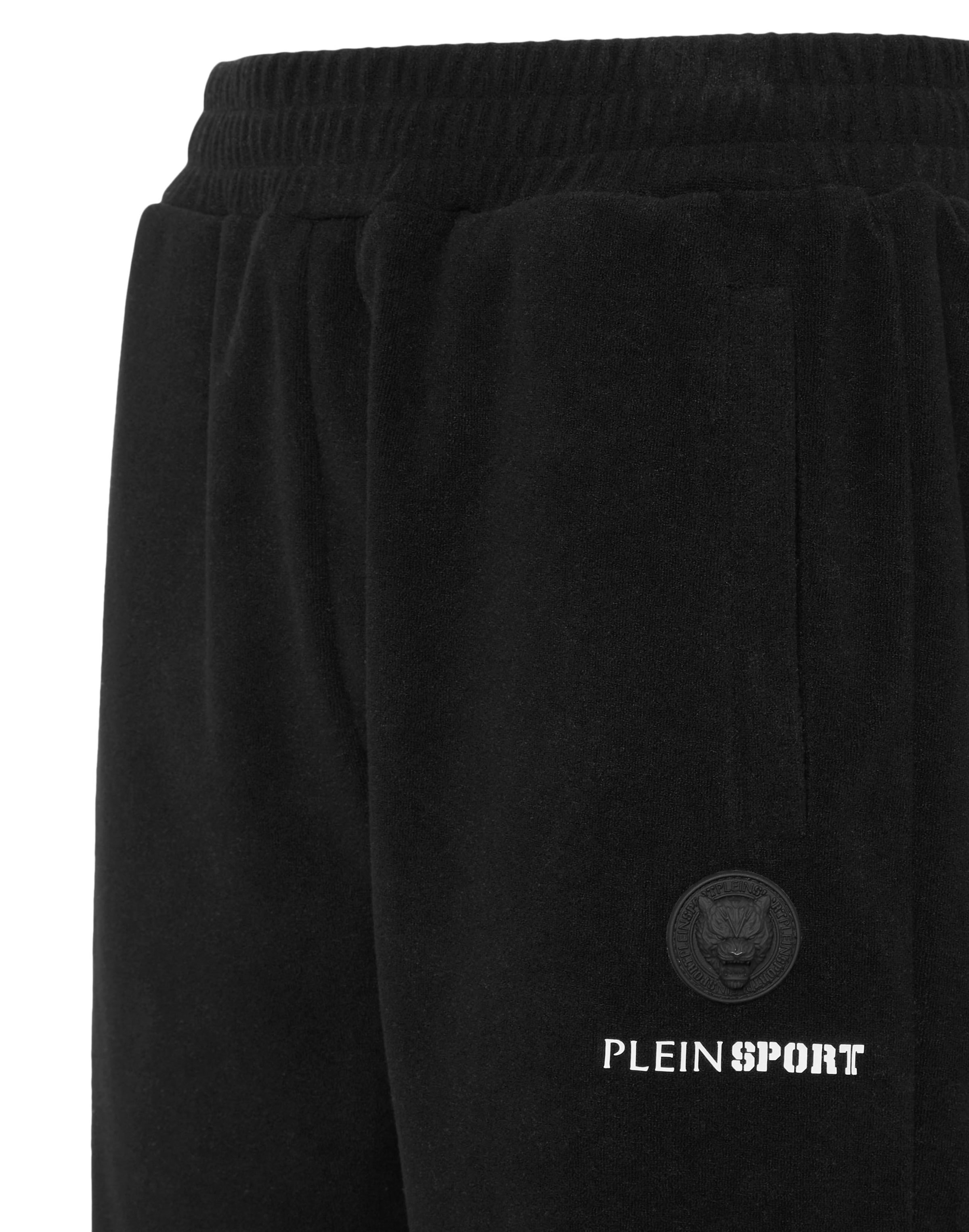 Plein Sport Regular Trousers in Black