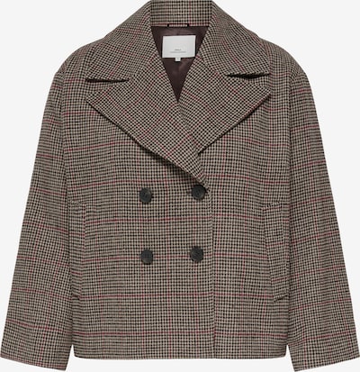 ONLY Carmakoma Välikausitakki 'CARMORENO' koossa XL-XXL värissä kerma / ruskea / viininpunainen / musta, Tuotenäkymä