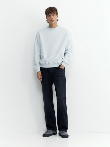 Pull&Bear Sweatshirt i blå