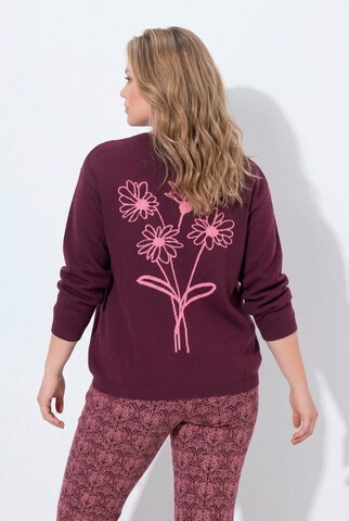 Ulla Popken Strickjacke in Rot