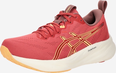 Bėgimo batai 'Gel-Pulse 16' iš ASICS, spalva – pastelinė geltona / koralų splava / karmino raudona, Prekių apžvalga