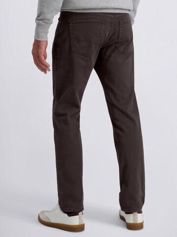 PIERRE CARDIN Regular Jeans 'Lyon' in Brown