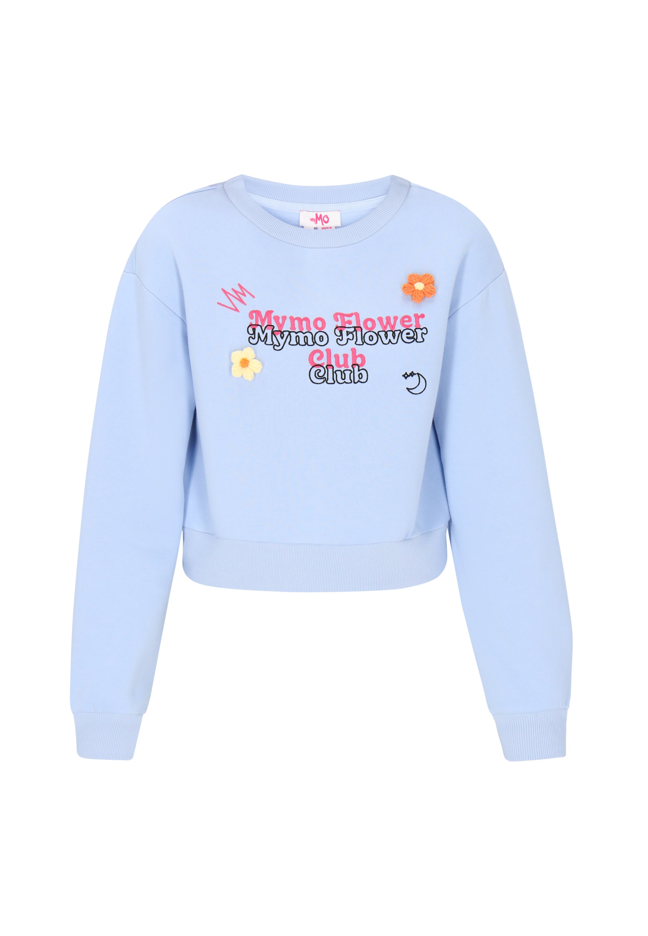 MYMO Sweatshirt in Blue: front