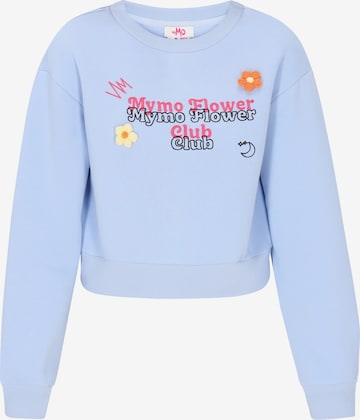MYMO - Sweatshirt em azul: frente