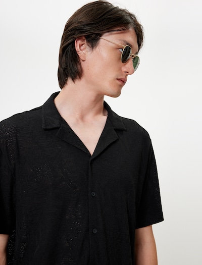 Koton Button Up Shirt in Black, Item view