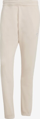 ADIDAS ORIGINALS Hose 'Trefoil Essentials' in Weiß: Vorderseite